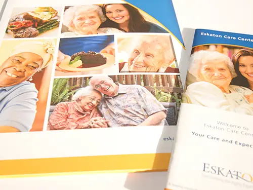 Eskaton brochures and folders