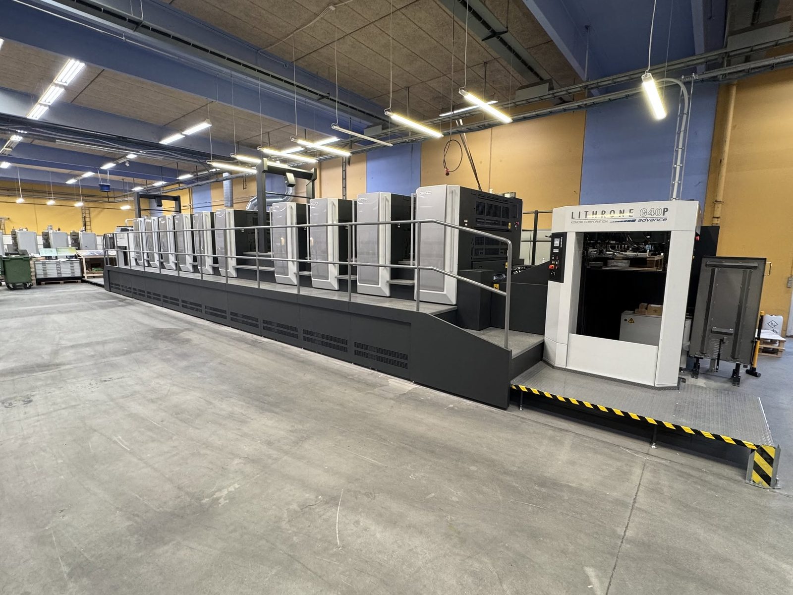 Komori sheetfed offset press (placeholder image)